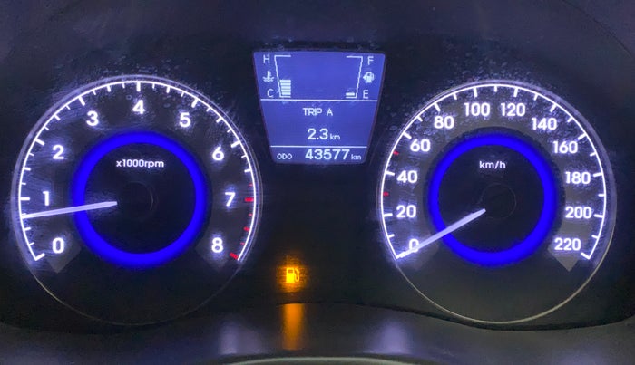 2015 Hyundai Verna FLUIDIC 4S 1.6 VTVT S(O), Petrol, Manual, 43,577 km, Odometer Image