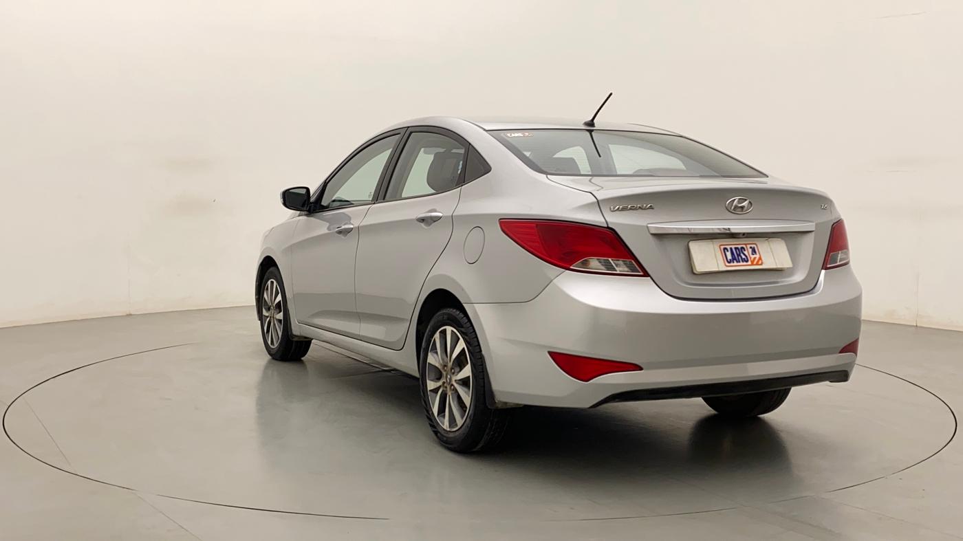 2015 Hyundai Verna FLUIDIC 4S 1.6 VTVT S(O), Petrol, Manual, 43,577 km, Left Back Diagonal
