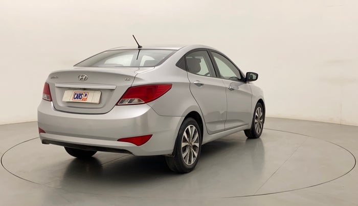 2015 Hyundai Verna FLUIDIC 4S 1.6 VTVT S(O), Petrol, Manual, 43,577 km, Right Back Diagonal