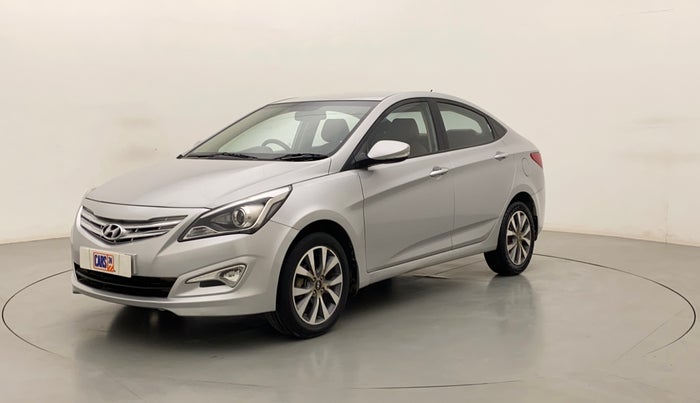 2015 Hyundai Verna FLUIDIC 4S 1.6 VTVT S(O), Petrol, Manual, 43,577 km, Left Front Diagonal