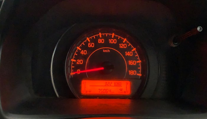 2021 Maruti New Wagon-R LXI CNG (O) 1.0, CNG, Manual, 75,107 km, Odometer Image