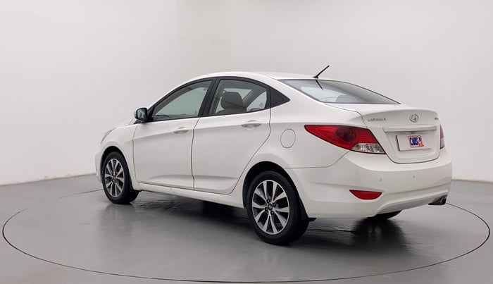 2013 Hyundai Verna FLUIDIC 1.6 SX CRDI, Diesel, Manual, 75,381 km, Left Back Diagonal