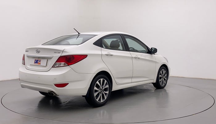 2013 Hyundai Verna FLUIDIC 1.6 SX CRDI, Diesel, Manual, 75,381 km, Right Back Diagonal