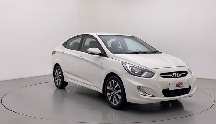 2013 Hyundai Verna FLUIDIC 1.6 SX CRDI, Diesel, Manual, 75,381 km, Right Front Diagonal
