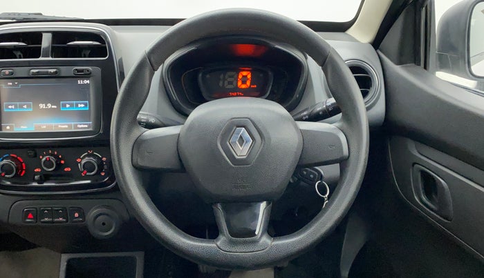 2017 Renault Kwid RXT 0.8 (O), Petrol, Manual, 74,874 km, Steering Wheel Close Up