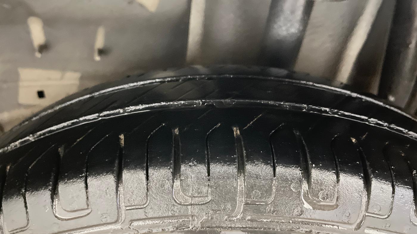 2016 Tata Tiago XM PETROL, Petrol, Manual, 36,660 km, Left Rear Tyre Tread