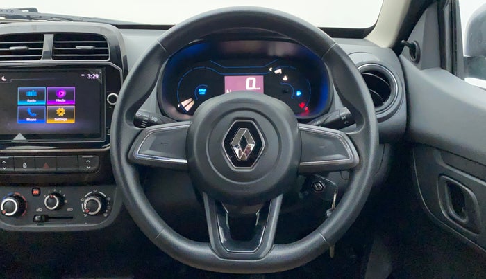 2021 Renault Kwid RXT 1.0 AMT (O), Petrol, Automatic, 32,748 km, Steering Wheel Close Up