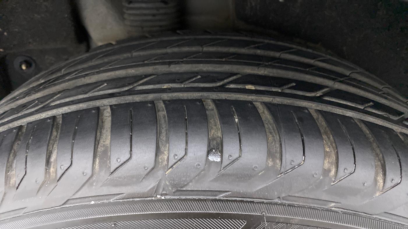 2019 Hyundai Tucson 2WD AT GL OPT PETROL, Petrol, Automatic, 40,083 km, Right Rear Tyre Tread