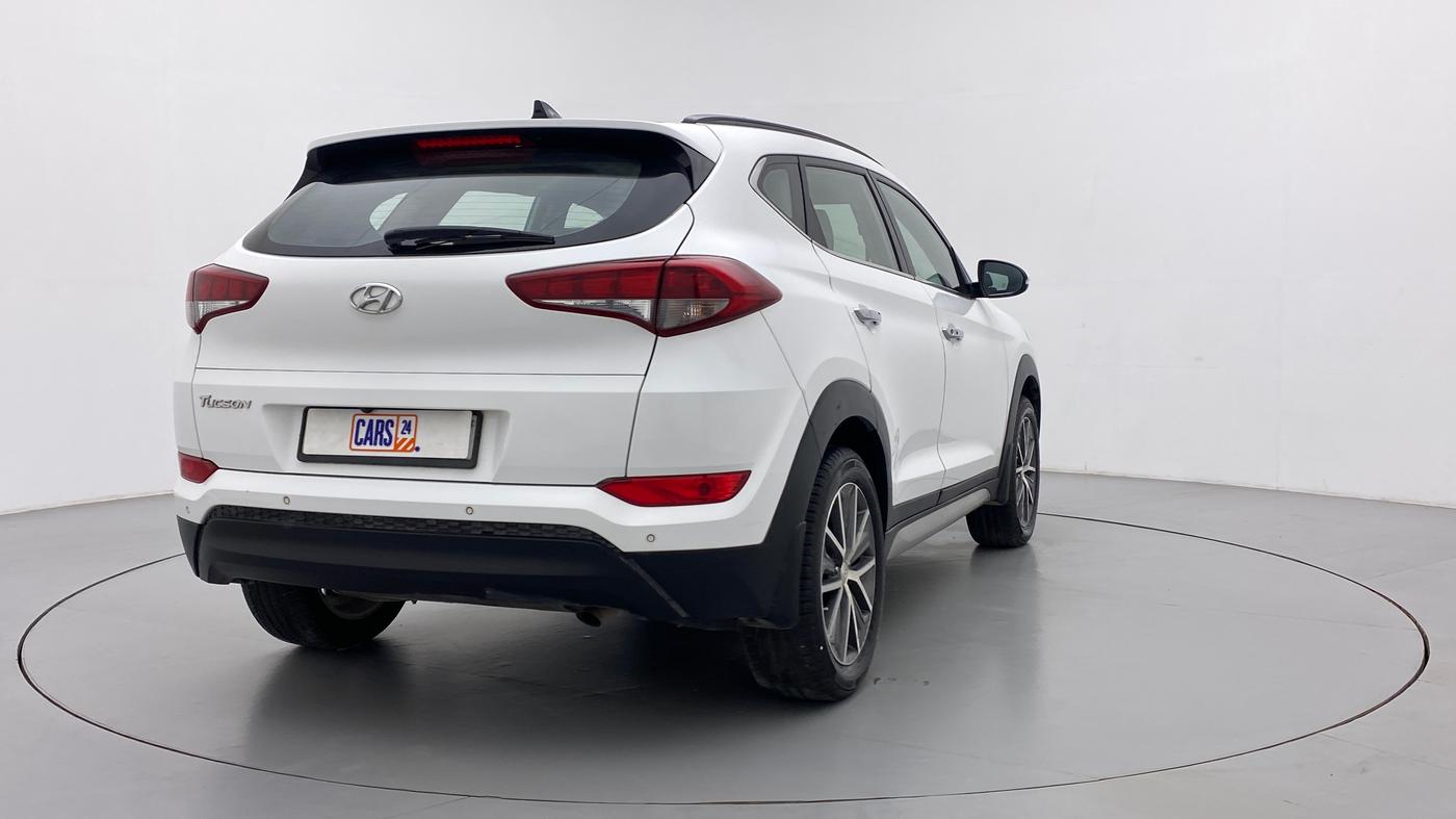 2019 Hyundai Tucson 2WD AT GL OPT PETROL, Petrol, Automatic, 40,083 km, Right Back Diagonal