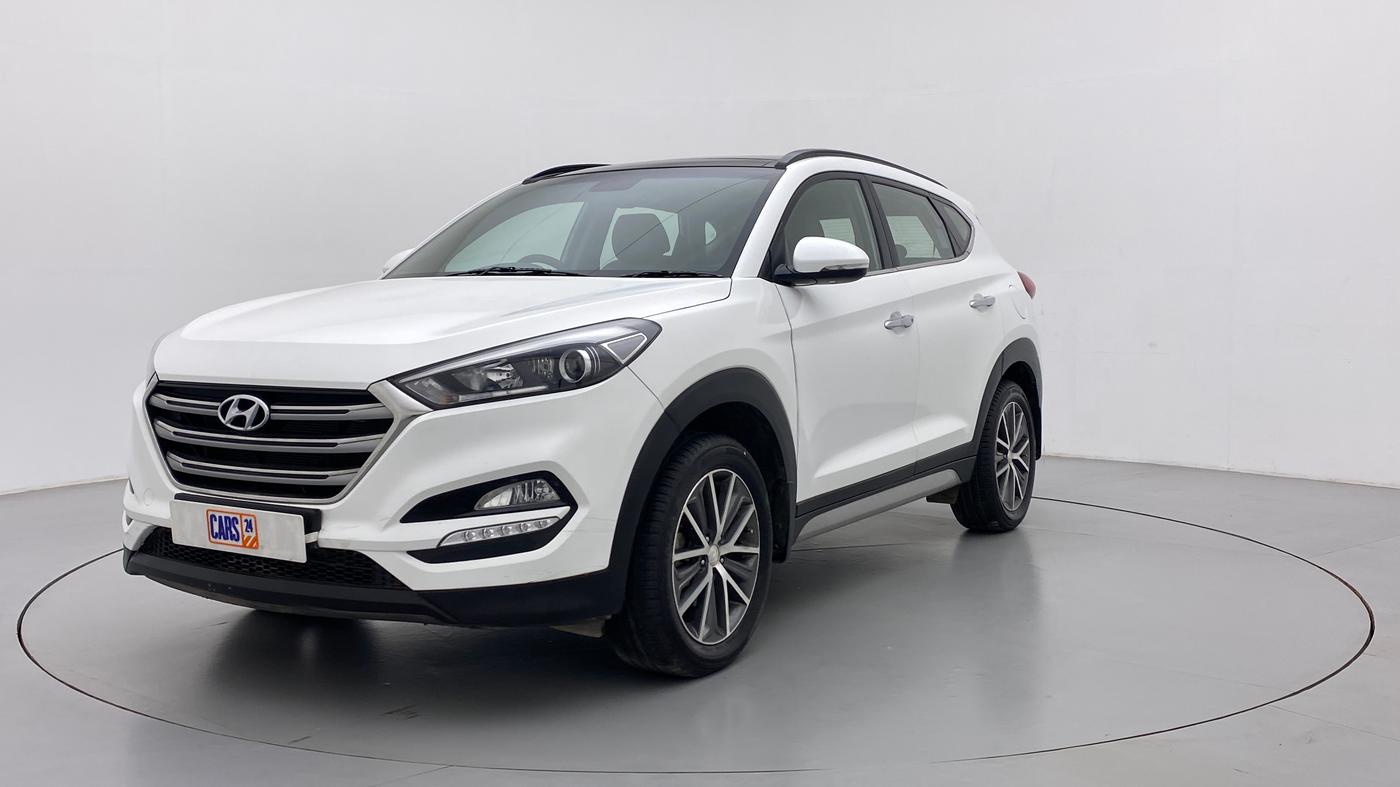 2019 Hyundai Tucson 2WD AT GL OPT PETROL, Petrol, Automatic, 40,083 km, Left Front Diagonal