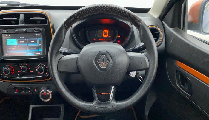 2018 Renault Kwid CLIMBER 1.0 AMT, Petrol, Automatic, 59,869 km, Steering Wheel Close Up