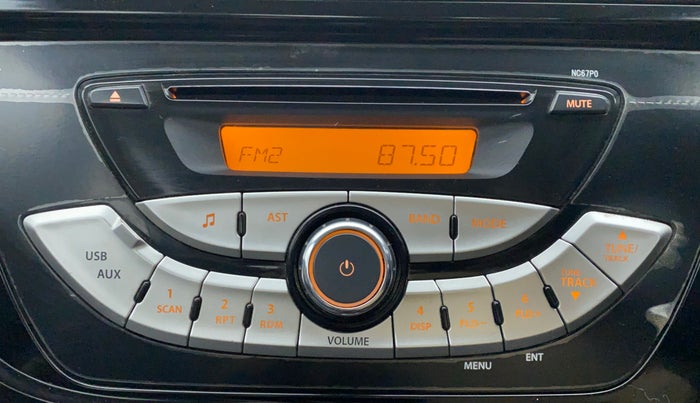 2017 Maruti Alto K10 VXI P, Petrol, Manual, 33,768 km, Infotainment System