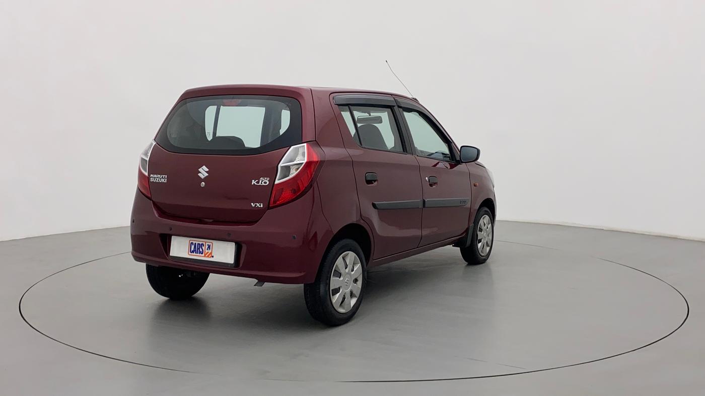2017 Maruti Alto K10 VXI P, Petrol, Manual, 33,768 km, Right Back Diagonal