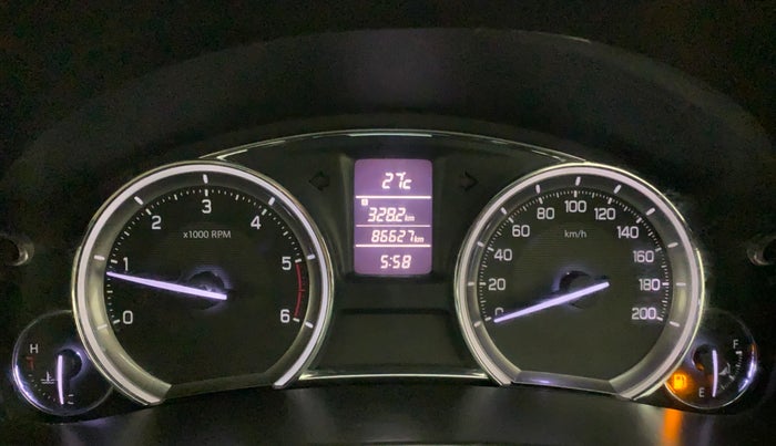 2014 Maruti Ciaz VDI, Diesel, Manual, 86,623 km, Odometer Image