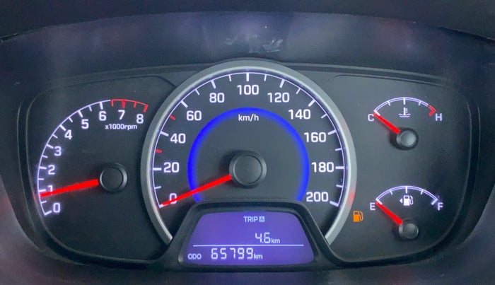 2014 Hyundai Grand i10 MAGNA 1.2 VTVT, Petrol, Manual, 66,365 km, Odometer Image