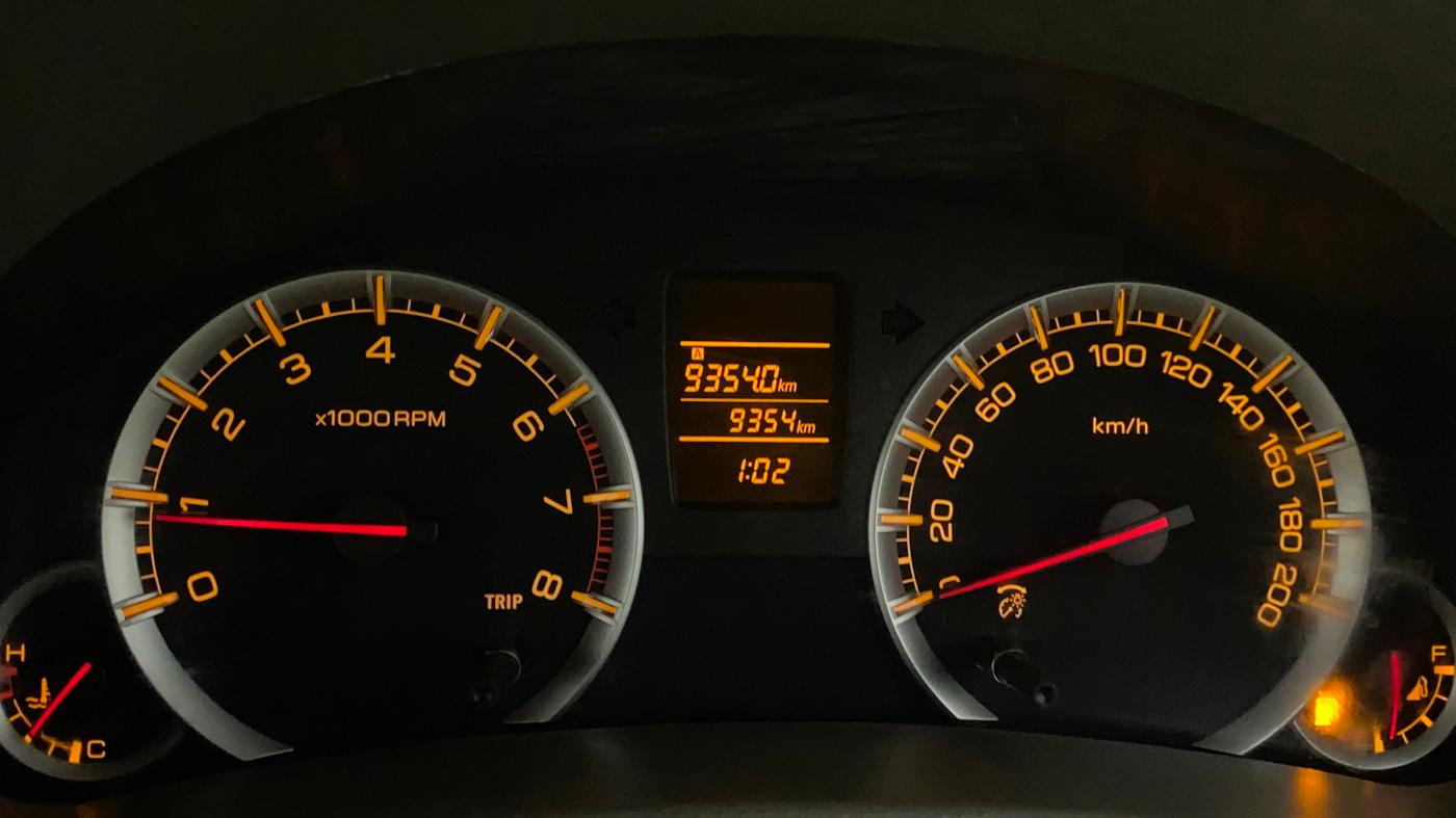 2016 Maruti Ertiga VXI ABS, Petrol, Manual, 9,354 km, Odometer Image