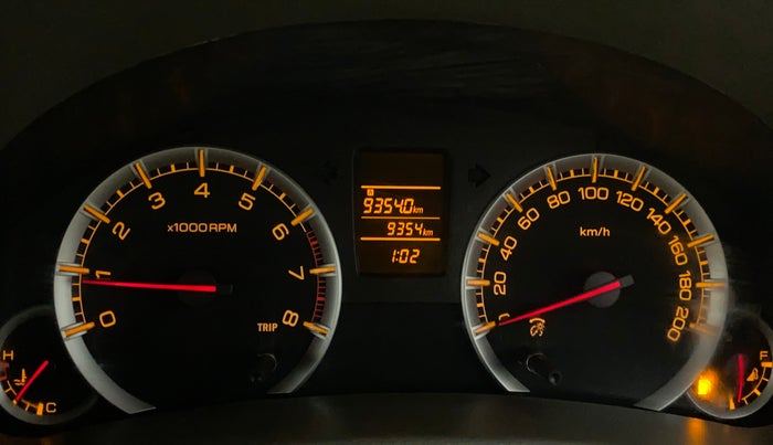 2016 Maruti Ertiga VXI ABS, Petrol, Manual, 9,354 km, Odometer Image