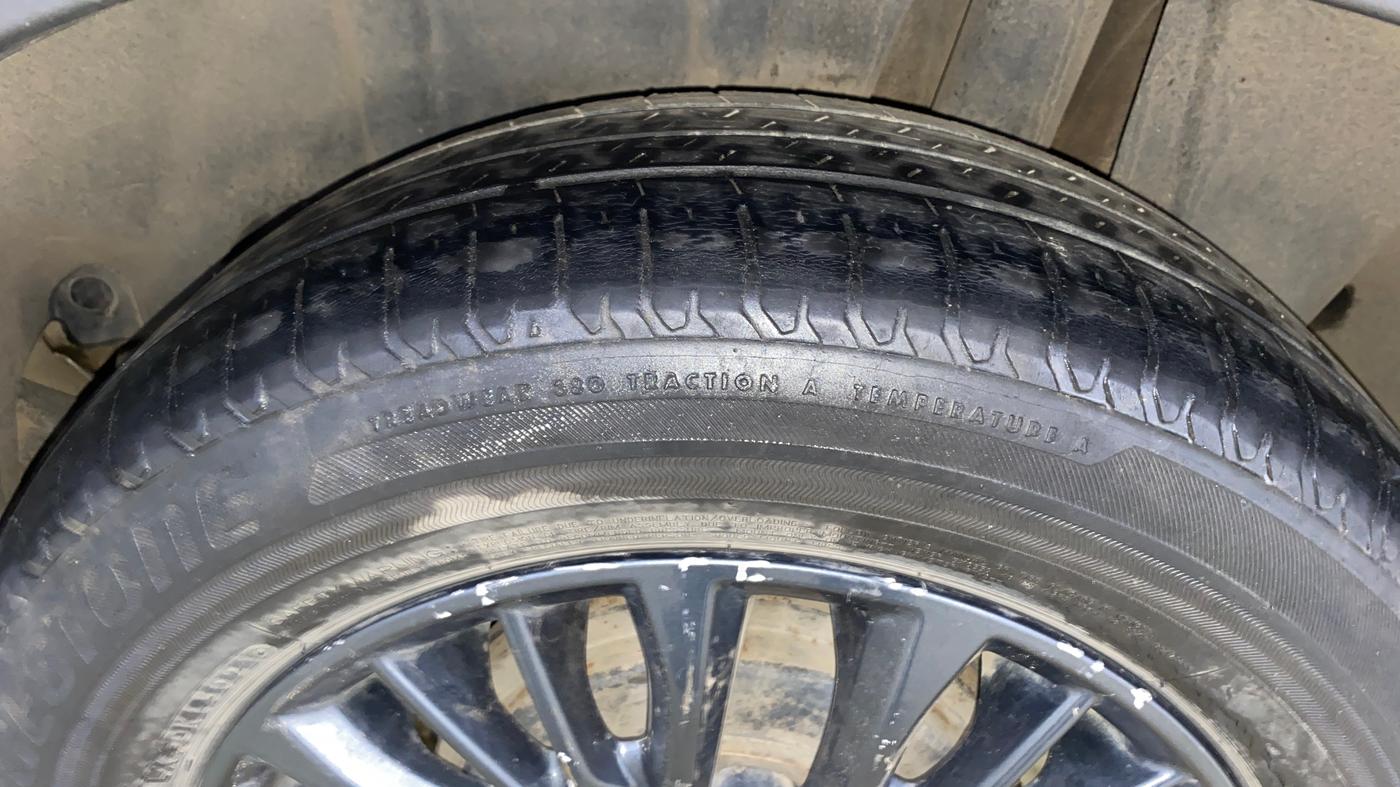 2022 Maruti XL6 ZETA MT, Petrol, Manual, 58,731 km, Left Rear Tyre Tread