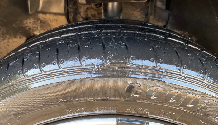 2022 Tata TIAGO NRG XZ AMT, Petrol, Automatic, 16,352 km, Left Front Tyre Tread