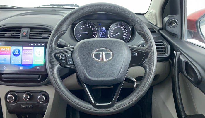 2019 Tata Tiago XZA 1.2 REVOTRON, Petrol, Automatic, 39,417 km, Steering Wheel Close Up