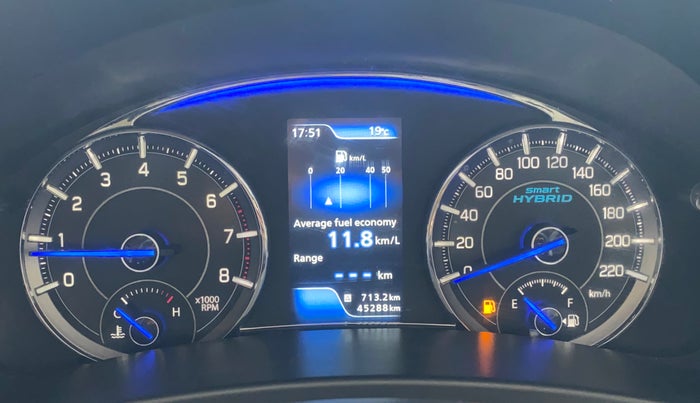 2022 Maruti Ciaz SIGMA 1.5 SHVS MT  PETROL, Petrol, Manual, 45,251 km, Odometer Image