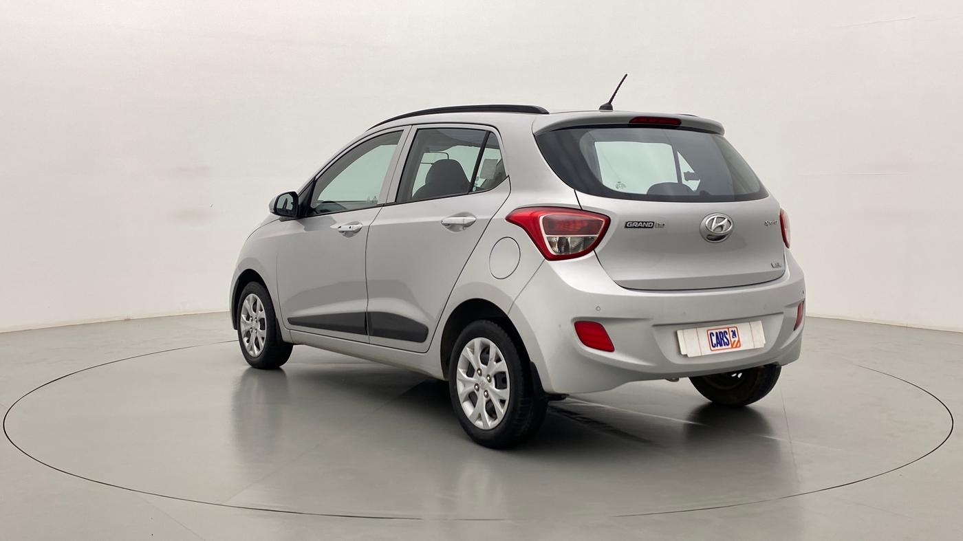 2014 Hyundai Grand i10 SPORTZ 1.2 KAPPA VTVT, Petrol, Manual, 48,507 km, Left Back Diagonal