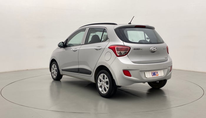2014 Hyundai Grand i10 SPORTZ 1.2 KAPPA VTVT, Petrol, Manual, 48,507 km, Left Back Diagonal