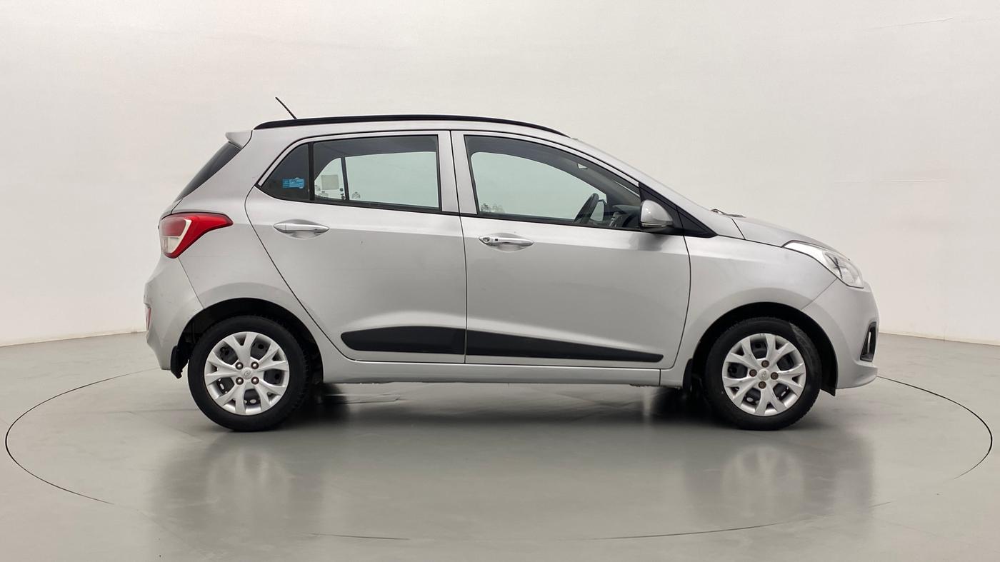 2014 Hyundai Grand i10 SPORTZ 1.2 KAPPA VTVT, Petrol, Manual, 48,507 km, Right Side View