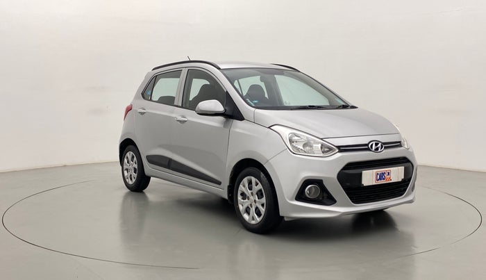 2014 Hyundai Grand i10 SPORTZ 1.2 KAPPA VTVT, Petrol, Manual, 48,507 km, Right Front Diagonal