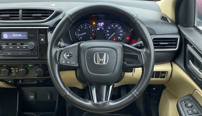 2018 Honda Amaze 1.2L I-VTEC S, Petrol, Manual, 58,386 km, Steering Wheel Close Up