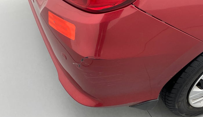 2018 Honda Amaze 1.2L I-VTEC S, Petrol, Manual, 58,386 km, Rear bumper - Minor scratches