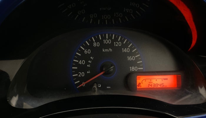 2017 Datsun Go Plus ANNIVERSARY EDITION, Petrol, Manual, 1,43,798 km, Odometer Image