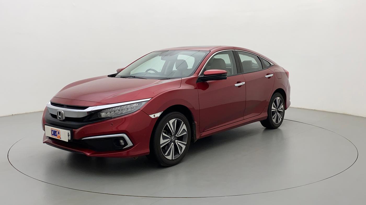 2019 Honda Civic ZX CVT PETROL, Petrol, Automatic, 14,466 km, Left Front Diagonal