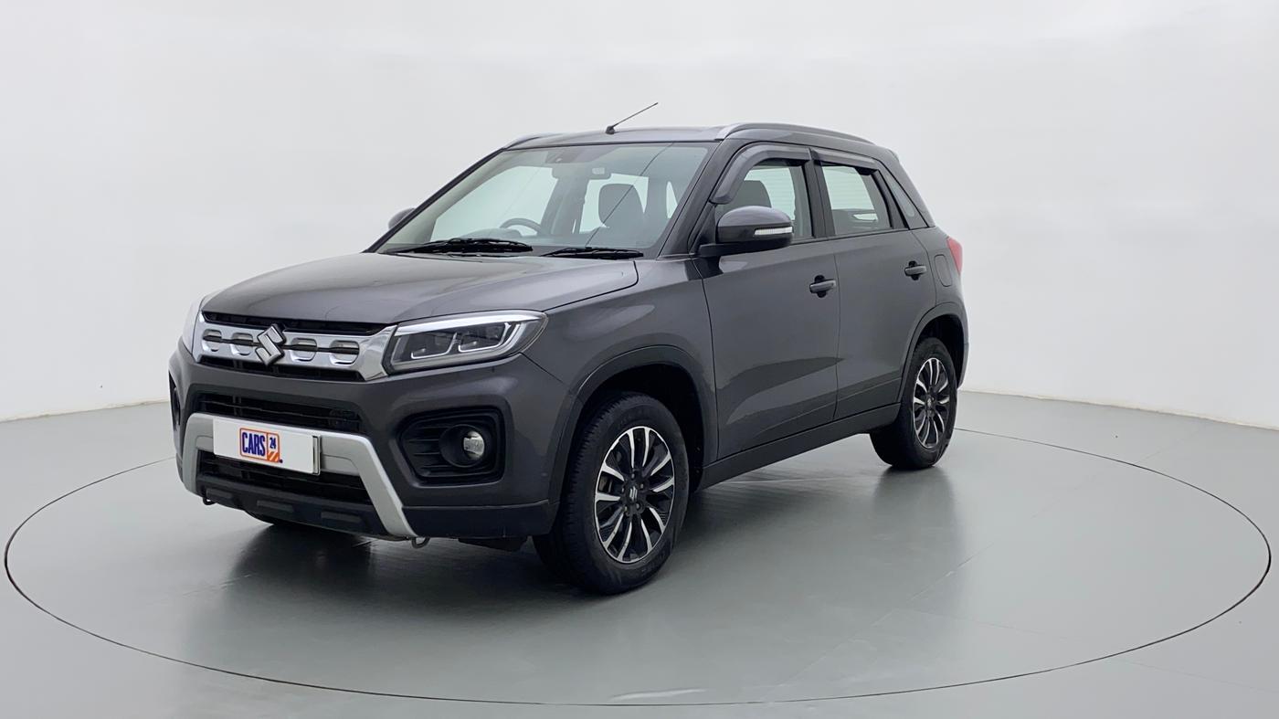 2020 Maruti Vitara Brezza ZXI+ AT SHVS, Petrol, Automatic, 14,149 km, Left Front Diagonal