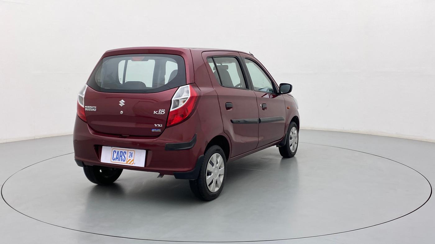 2017 Maruti Alto K10 VXI (O) AMT, Petrol, Automatic, 44,157 km, Right Back Diagonal