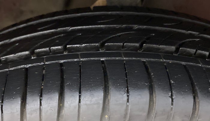 2017 Maruti Alto K10 VXI (O) AMT, Petrol, Automatic, 44,157 km, Right Front Tyre Tread
