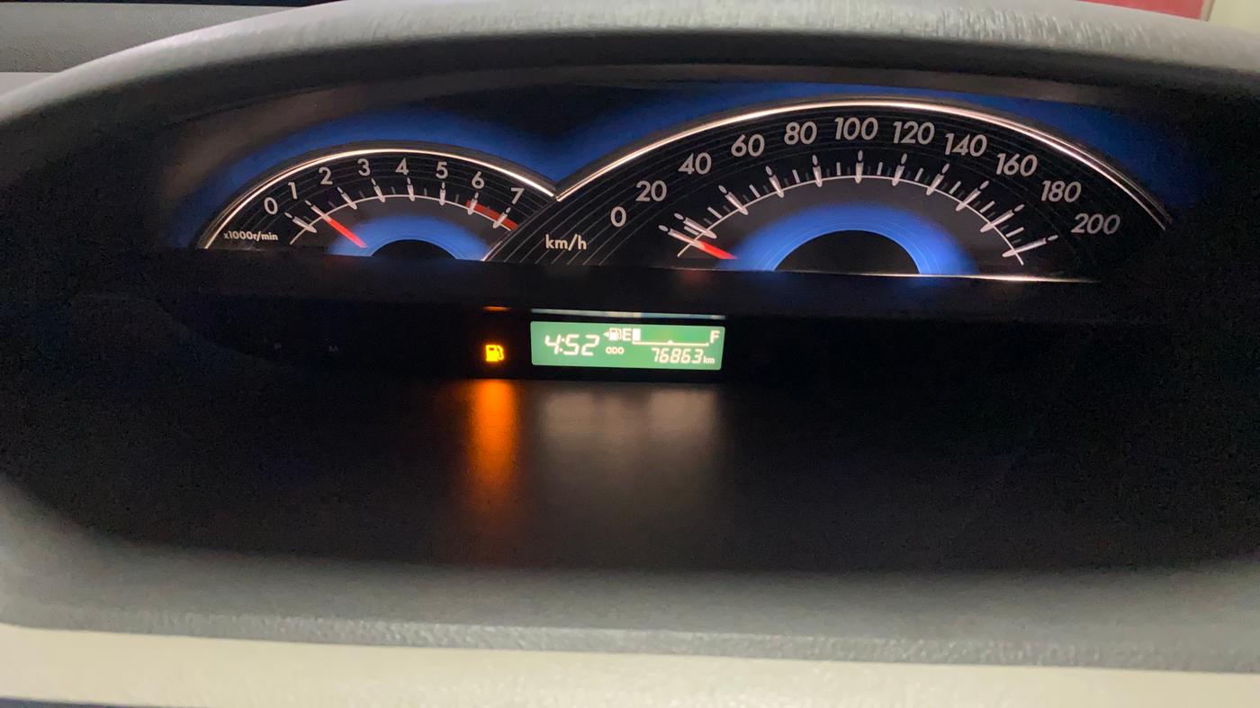2015 Toyota Etios Liva G, Petrol, Manual, 76,851 km, Odometer Image
