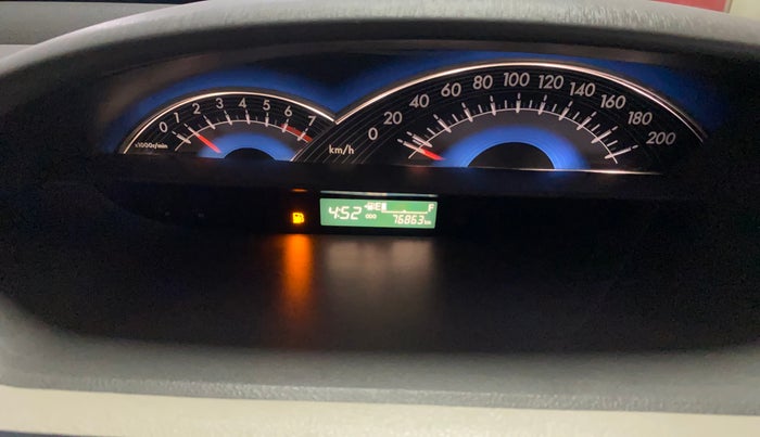 2015 Toyota Etios Liva G, Petrol, Manual, 76,851 km, Odometer Image