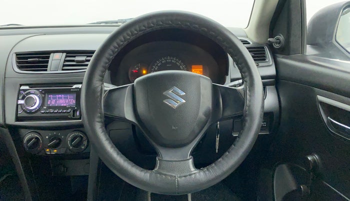 2013 Maruti Swift LXI, Petrol, Manual, 76,814 km, Steering Wheel Close Up