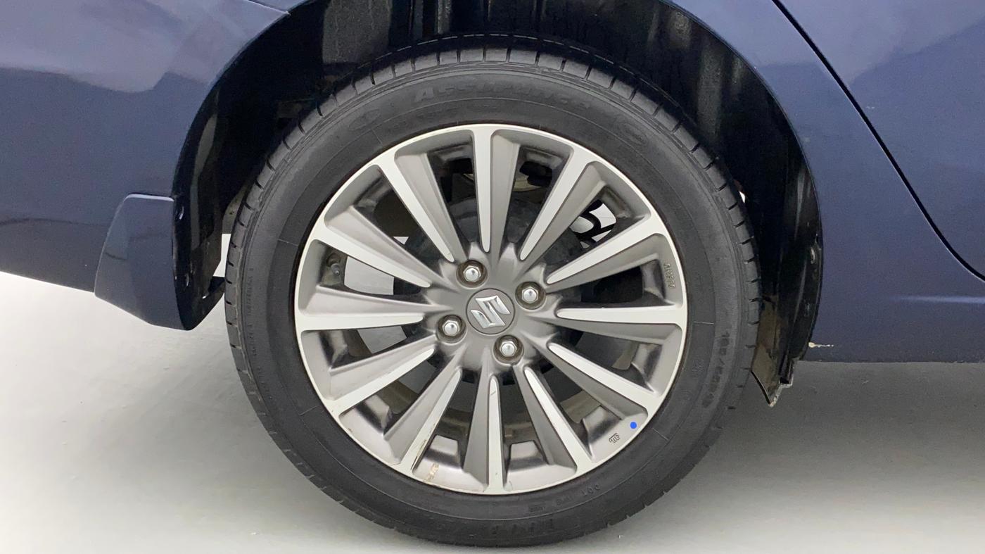 2022 Maruti Ciaz ALPHA  AT 1.5 SHVS PETROL, Petrol, Automatic, 36,036 km, Right Rear Wheel