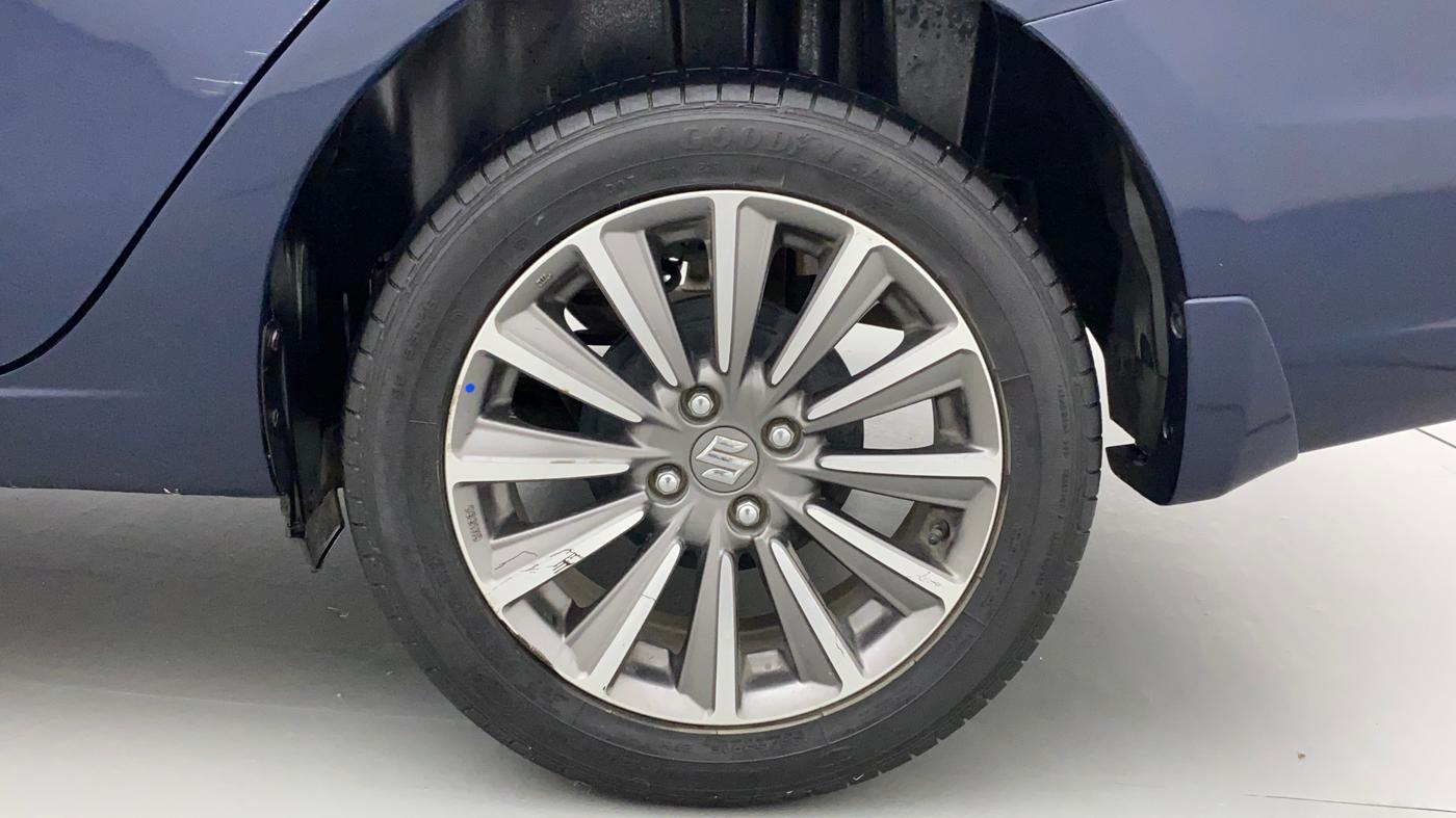 2022 Maruti Ciaz ALPHA  AT 1.5 SHVS PETROL, Petrol, Automatic, 36,036 km, Left Rear Wheel