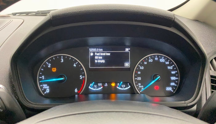 2018 Ford Ecosport TITANIUM 1.5L SPORTS(SUNROOF) DIESEL, Diesel, Manual, 52,596 km, Odometer Image