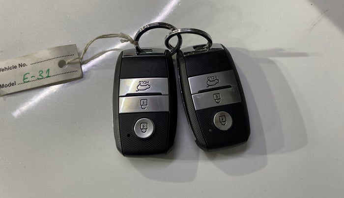 2022 KIA SELTOS GTX (O) 1.4, Petrol, Manual, 35,514 km, Key Close Up