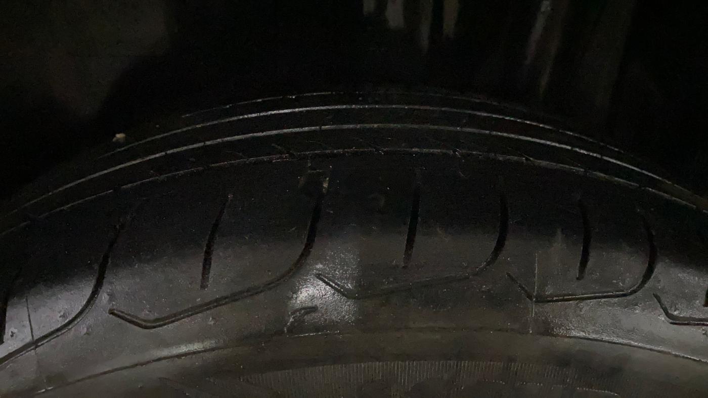 2022 Maruti Vitara Brezza VXI, Petrol, Manual, 1,43,353 km, Left Rear Tyre Tread