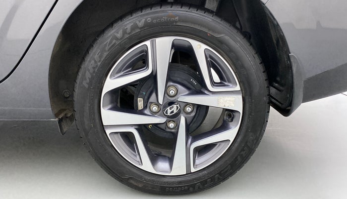 2021 Hyundai AURA SX 1.2 (O), Petrol, Manual, 4,162 km, Left Rear Wheel
