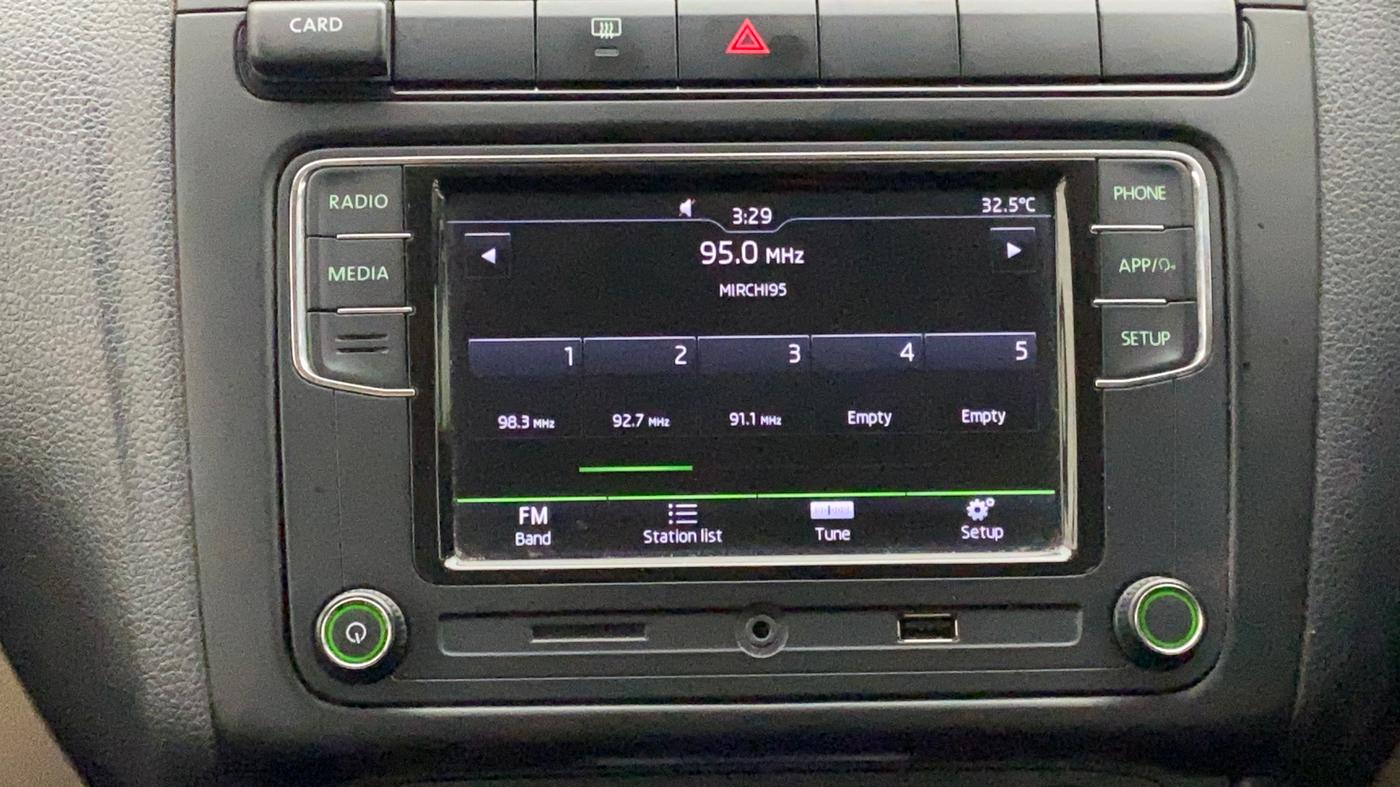 2021 Skoda Rapid ACTIVE 1.0 TSI, Petrol, Manual, 48,148 km, Infotainment System
