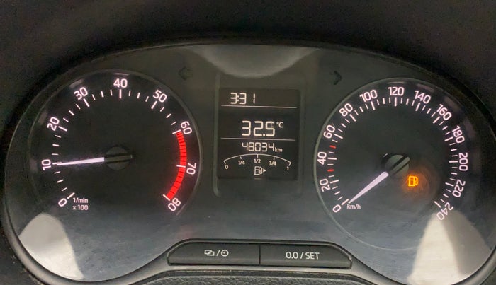 2021 Skoda Rapid ACTIVE 1.0 TSI, Petrol, Manual, 48,148 km, Odometer Image