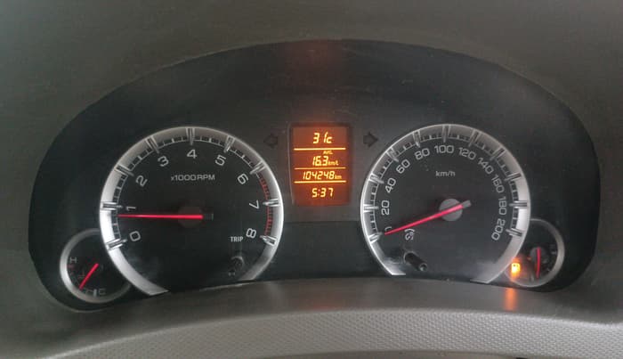 2015 Maruti Ertiga ZXI, Petrol, Manual, 1,04,247 km, Odometer Image