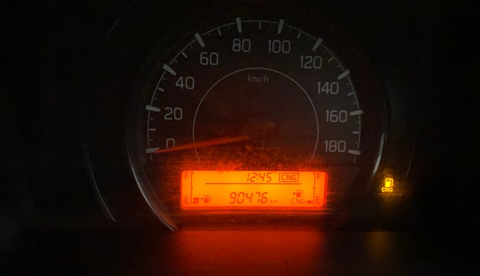 2021 Maruti New Wagon-R LXI CNG 1.0, CNG, Manual, 90,469 km, Odometer Image