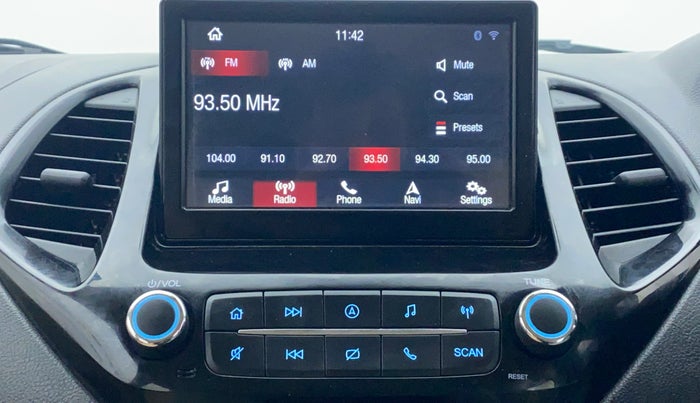 2021 Ford Figo Aspire 1.2 TITANIUM PETROL, Petrol, Manual, 10,772 km, Infotainment System